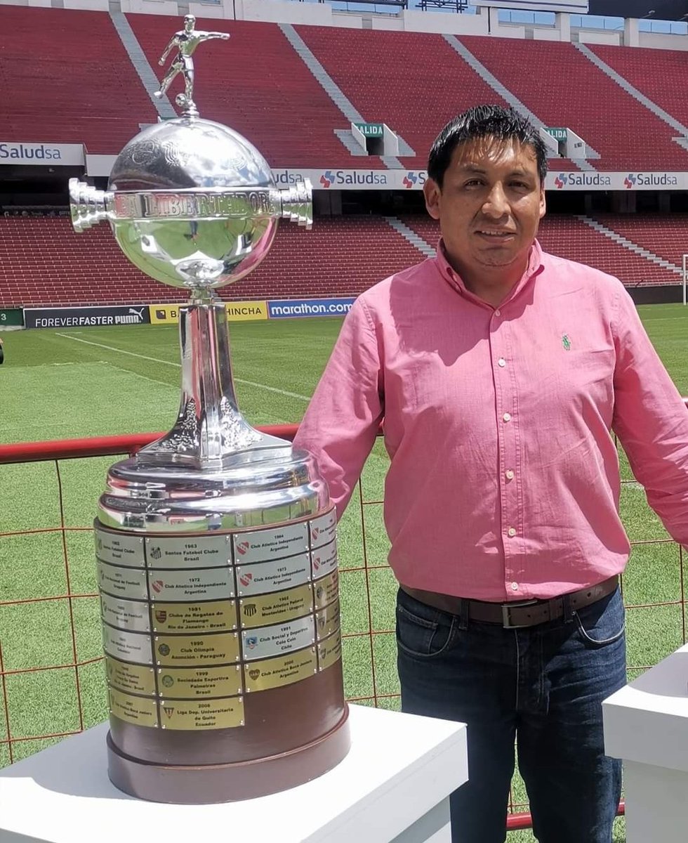 Cris_Alcoreza's tweet photo. Vamos paso a paso @ClubStrongest por la Gloria Eterna @Libertadores https://t.co/798PGPSxnd