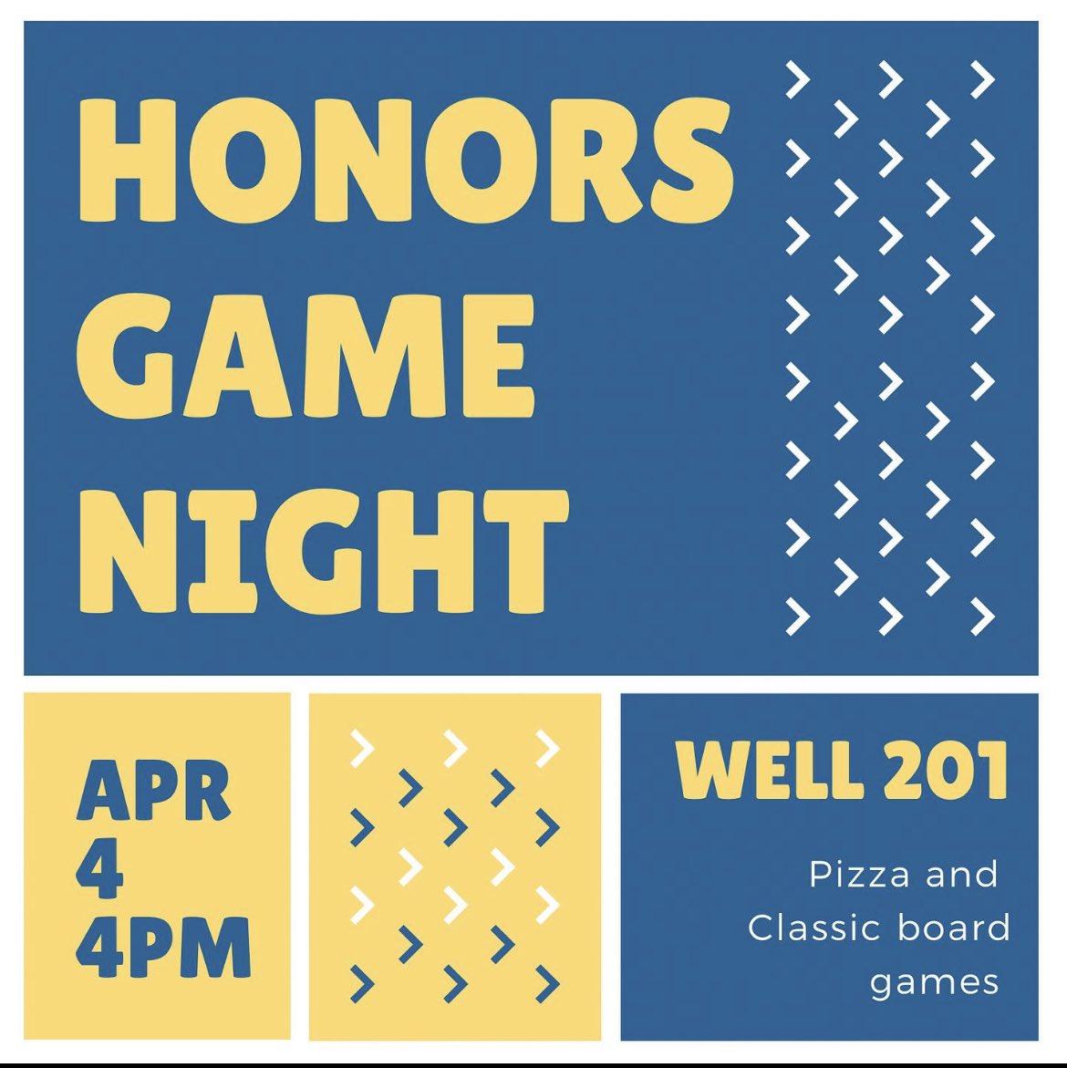 It’s time to play! 4:00 today in Wellness 201