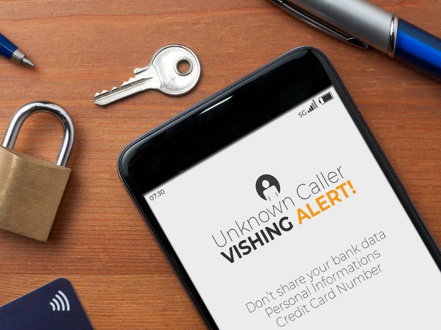 theonepoint's tweet photo. Beware of Vishing! 🚨 
Listen closely, because if something doesn't sound right, then it probably isn't. Watch out for Vishers! 📞
More info ➡️ https://t.co/9WgPsQBC2i 
Protect your business? 🛡️
Stop, Look, and Think. Don't be fooled. 💡 

#Vishing #CyberSecurity #VishingAttack https://t.co/lCIos195p5