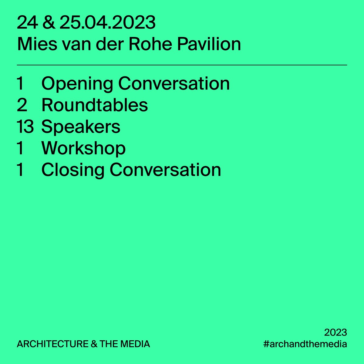 Architecture & the Media tweet media