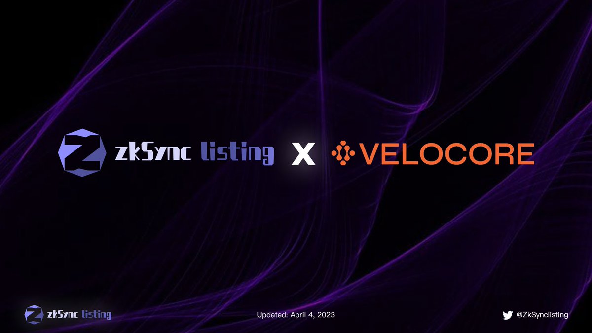 Cryptoverse (@blockbuzz_io) on Twitter photo 🚀Whitelist Giveaway !
We are thrilled to announce that we already built partnership with
<a href="/velocorexyz/">Velocore | veDEX on zkSync Era / Linea ▪️</a> ! The first ve(3,3) DEX on <a href="/zksync/">ZKsync (∎, ∆)</a> 🔥
🎁Whitelist for 10 users
Rules:
1⃣️Follow @ZkSynclisting & <a href="/velocorexyz/">Velocore | veDEX on zkSync Era / Linea ▪️</a>
2⃣️like+RT+Tag 3 friends
⏰1 hour
#giveaway #Web3 🚀Whitelist Giveaway !
We are thrilled to announce that we already built partnership with
<a href="/velocorexyz/">Velocore | veDEX on zkSync Era / Linea ▪️</a> ! The first ve(3,3) DEX on <a href="/zksync/">ZKsync (∎, ∆)</a> 🔥
🎁Whitelist for 10 users
Rules:
1⃣️Follow @ZkSynclisting & <a href="/velocorexyz/">Velocore | veDEX on zkSync Era / Linea ▪️</a>
2⃣️like+RT+Tag 3 friends
⏰1 hour
#giveaway #Web3