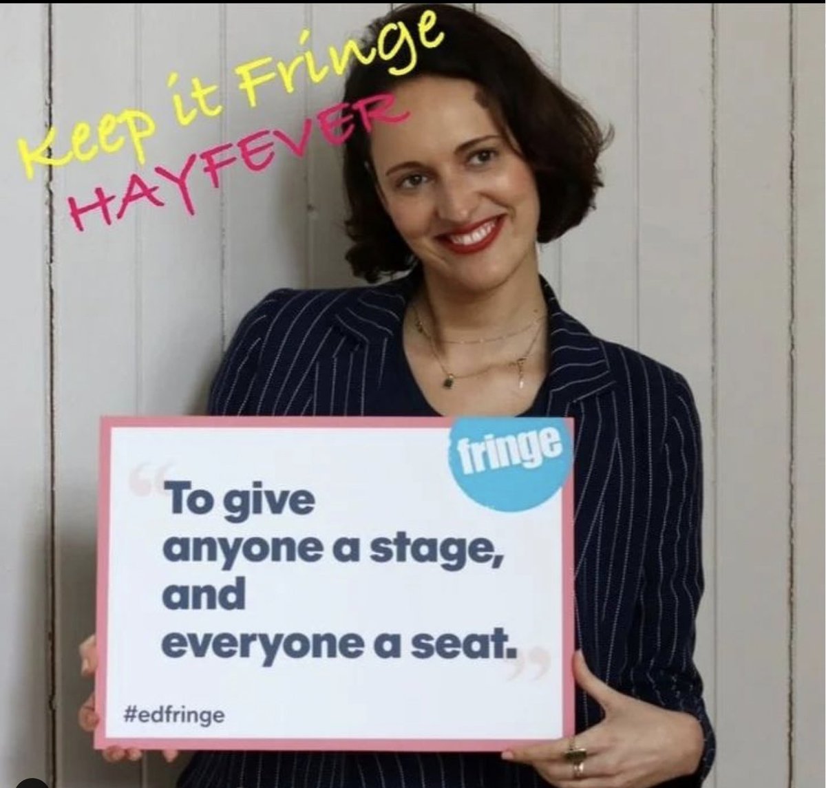 Emerge Production House (@emergeprod) on Twitter photo Thrilled to have been awarded the <a href="/edfringe/">Edinburgh Festival Fringe</a> grant for our upcoming production of Hayfever going to <a href="/spaceuk/">Space London</a> in August! BIG THANK YOU to Phoebe Waller Bridge for her initiative and support to new voices! Keep it Fringe!
#edfringe #interactiveshow #Multicultural #Newwriting Thrilled to have been awarded the <a href="/edfringe/">Edinburgh Festival Fringe</a> grant for our upcoming production of Hayfever going to <a href="/spaceuk/">Space London</a> in August! BIG THANK YOU to Phoebe Waller Bridge for her initiative and support to new voices! Keep it Fringe!
#edfringe #interactiveshow #Multicultural #Newwriting