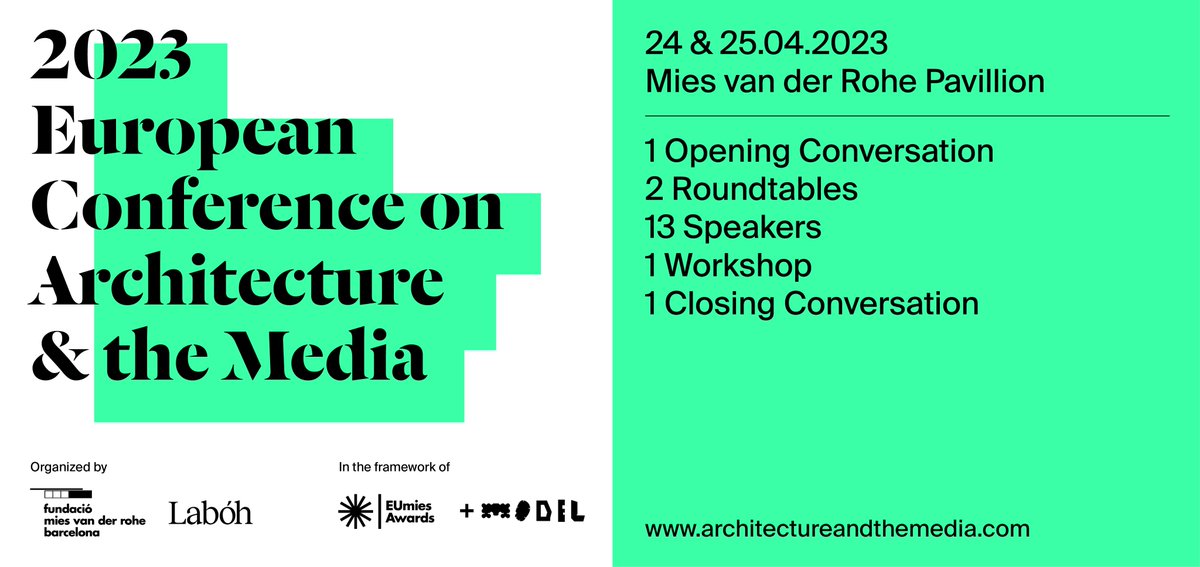 Architecture & the Media tweet media