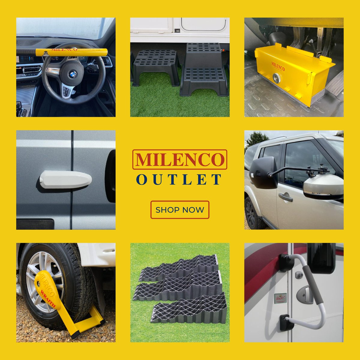 MilencoOutlet's tweet photo. Going away over the Easter period? 🐣

There's still time to order some last-minute bits! Orders made before 2pm are dispatched the same day. 

https://t.co/rLUPG1Bpln https://t.co/E4zPHH31Wq