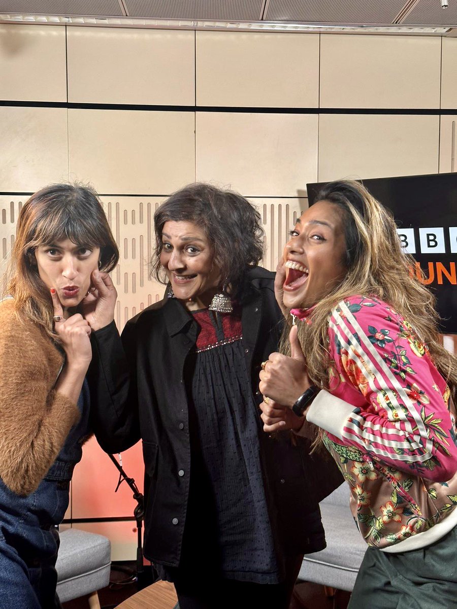 We only went and got the legendary Meera Syal as a guest! 💁🏽‍♀️✨ Growing up watching Goodness Gracious Me was huge for many British Asians. 

Our live show <a href="/sohotheatre/">Soho Theatre</a> <a href="/_tiltedco/">Tilted</a>, is in part an homage to the entire cast and what they did for the culture.

BrownGirlsDoItToo.com
