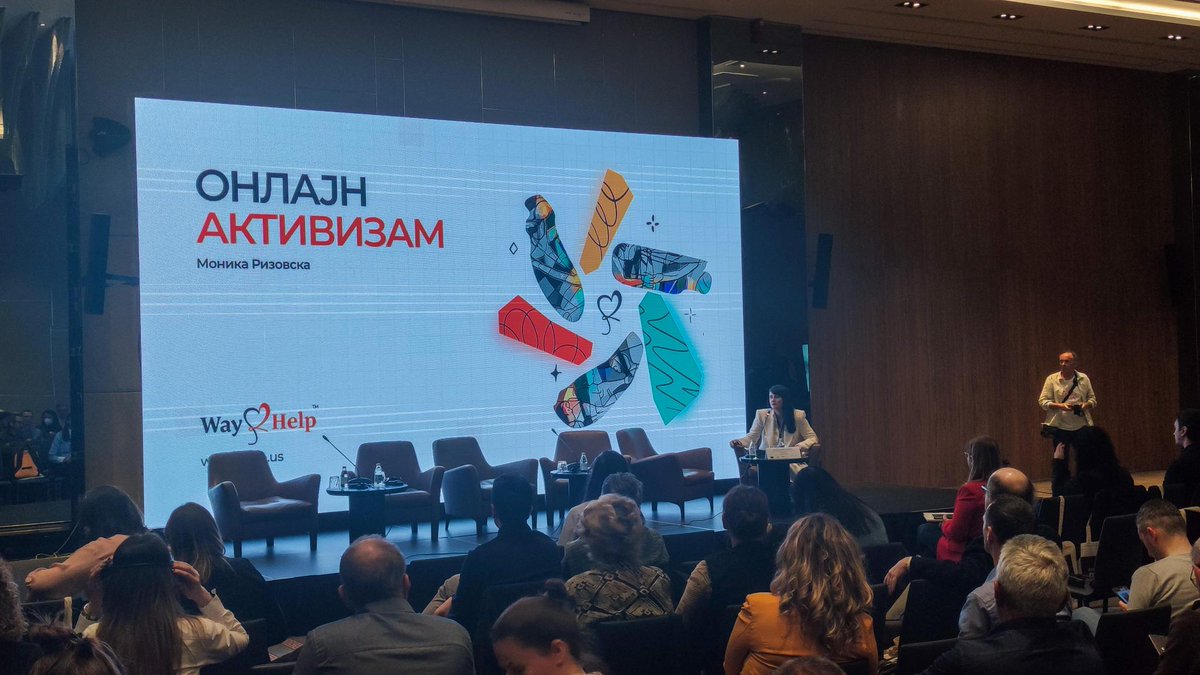 Monika Rizovska Tanevska, co-founder of <a href="/WAYS2HELP__mk/">Ways2Help_mk</a>  and <a href="/womenintech/">Women in Technology</a>  Country Ambassador on how can online activism contribute towards solving societal issues and building an emphatic community.

Tune in: fb.watch/jHKg94F2kp/