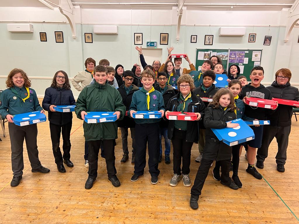 1st Wolverton Scouts were delighted to receive a free <a href="/Dominos_UK/">Domino's Pizza UK</a> pizza each from us! 
<a href="/MKscouting/">MK Scouts</a> <a href="/scouts/">Scouts</a> 

#wolverton #wolvertonscouts #scouts #mkscouts #hodgelea #staceybushes #greenleys #dominos #dominospizza #wgtc #wolvertonandgreenleystowncouncil