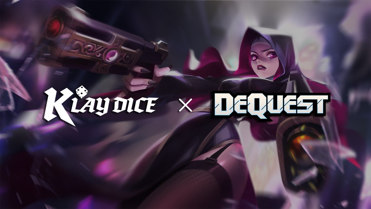 🤝KLAYDICE x DeQuest🤝
🎉We are excited to announce our partnership with
<a href="/Dequest_io/">DeQuest 👀</a> 

DeQuest is reputation-focused gaming platform providing seamless on-boarding, engagement and distribution for web3 games

"Special event to celebrate the partnership happening soon👀"

#DeQuest