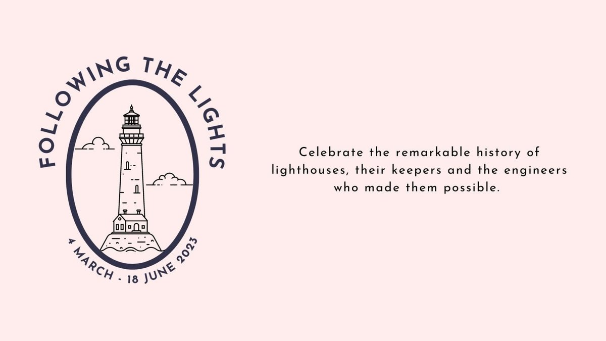 Come and see our new exhibition…Following The Lights celebrates the remarkable history of lighthouses, their keepers &amp; the engineers who made them possible. It brings together a unique &amp; rare collection from lighthouse enthusiast and photographer Peter Gellatly <a href="/FollowingTLites/">Following The Lights</a>