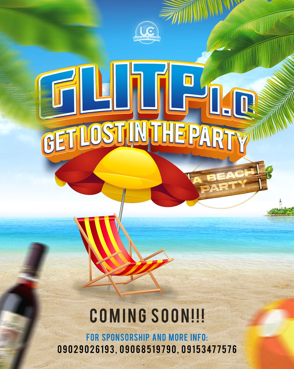 Undulate_konect's tweet photo. We are bringing you the craziest beach party in Lagos and we can't wait for you to experience the madness we've got lined up.  We are open to collaborations, partnerships and sponsorships https://t.co/F9ythdjcx1