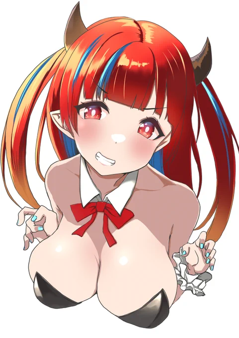 これで完成でもいいけど、うーん。もうちょい描き足します! 
