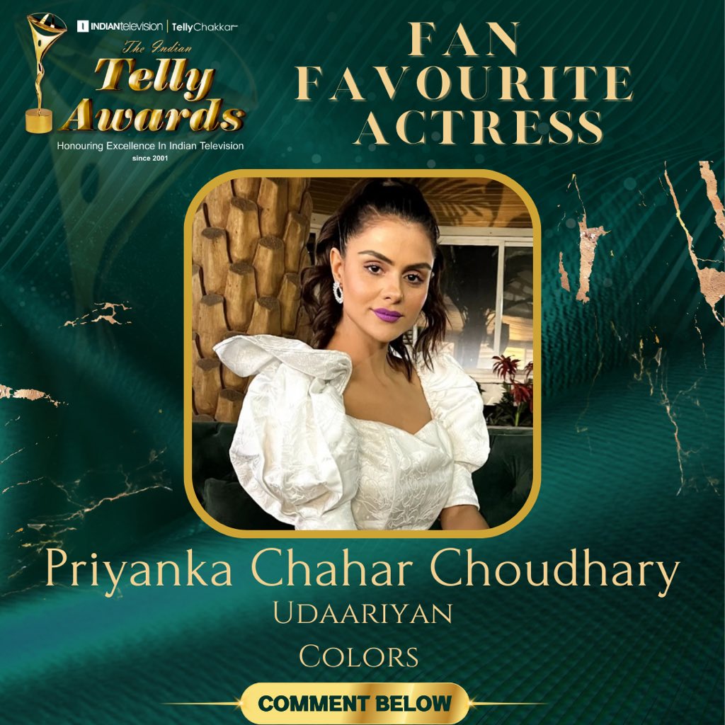 IndTellyAwards's tweet photo. Comment Down Below Your Favorite Actress For The Indian Telly Awards 2023!! @ITVNewz @tellychakkar 

Vote Now: https://t.co/ahVVZ7RIOh

For More Info: https://t.co/Tz2yUywEji

#ITA2023 #IndianTellyAwards2023 #TV #fanfavorite #actress #votenow #commentbelow #tellychakkar #ITV https://t.co/GJ0zqTLNWp