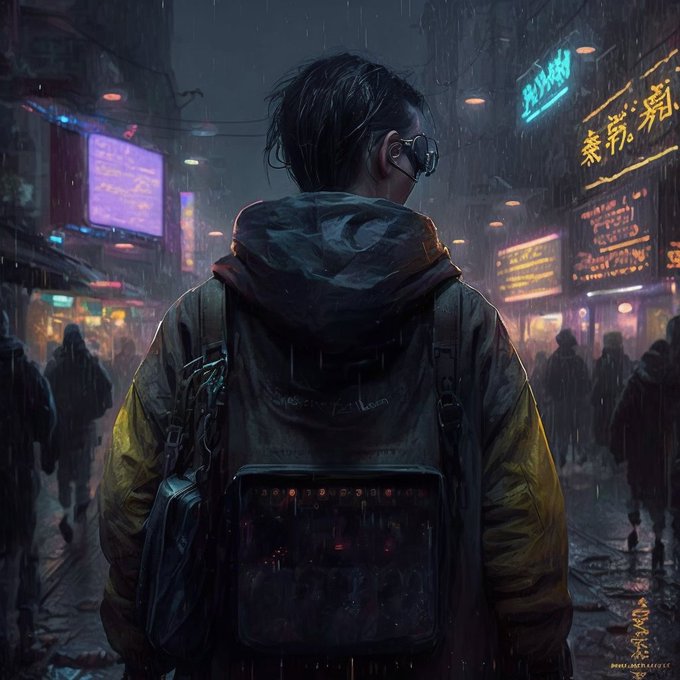 Some #midjourney output for inspiration for my Cyberpunk Night Market online store... https://t.co/F<a href="/tag/midjourney"class="tags">#midjourney</a>