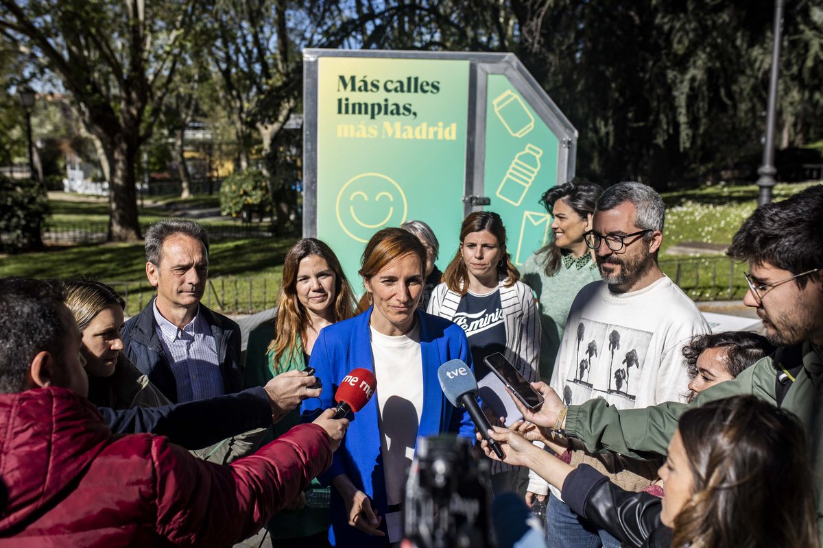 alodiaperez's tweet image. Hoy se convocan oficialmente las elecciones del 28M, y para mi no puede ser mejor, vuelvo a mi raíz, imaginando ciudades y pueblos más limpios con menos residuos. Nos imaginamos cómo sería tener #SDDR en Madrid, y a partir de mayo dejamos de imaginar y lo hacemos realidad 💚.