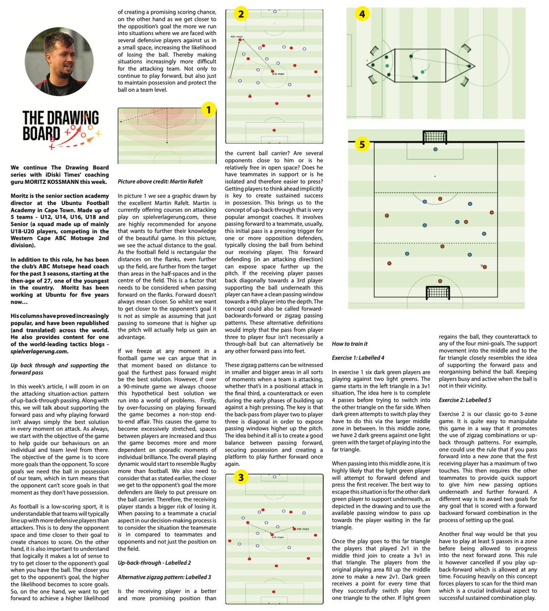 In this weeks <a href="/iDiskiTimes/">iDiski Times</a> article I wrote about ideas around supporting forward passes. I take a look at why a forward pass isn't always automatically a good decision and discuss up-back-through combinations. There's also two practices that could be useful in training this.