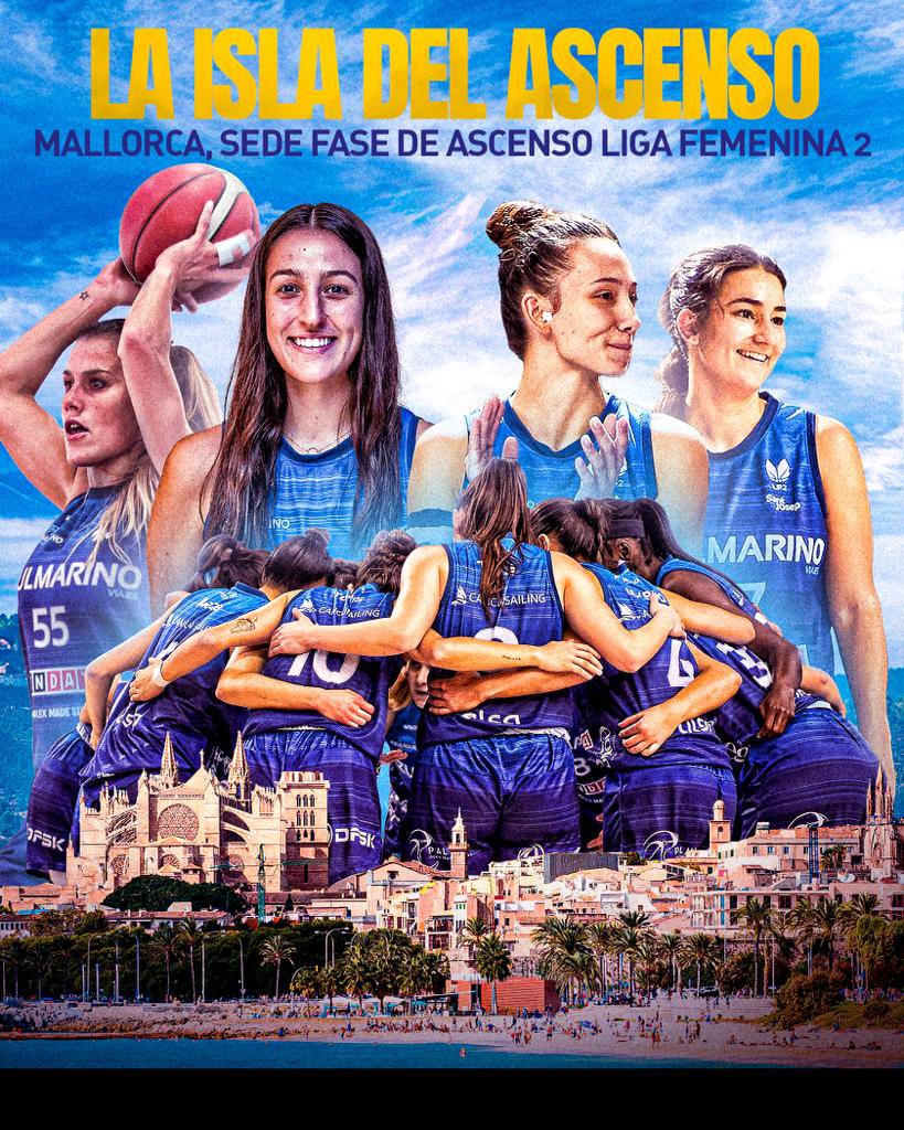 azulmarinopalma's tweet photo. MÁXIMA ILUSIÓN 🙌🏻🏀

Mallorca será la sede de la #FaseFinalLF2 .

🏟 Nos vemos del 20 al 23 de abril en el Palau d’Esports d’Inca 

➡️ https://t.co/jPnBQ4ggex

#DeTothom https://t.co/nRznIjkTDd