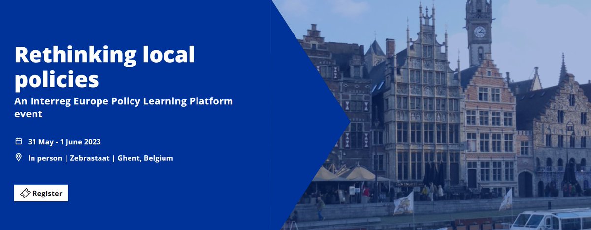 SAVE THE DATE l <a href="/Next2Met_EU/">Next2Met - Interreg Europe</a> is invited to present The Digital Innovation Room Mecklenburg-Vorpommern during the <a href="/interregeurope/">Interreg Europe</a> 'Rethinking local policies' event in Ghent, Belgium on 31 May and 1 June📆

More information here: cutt.ly/h7yES2X