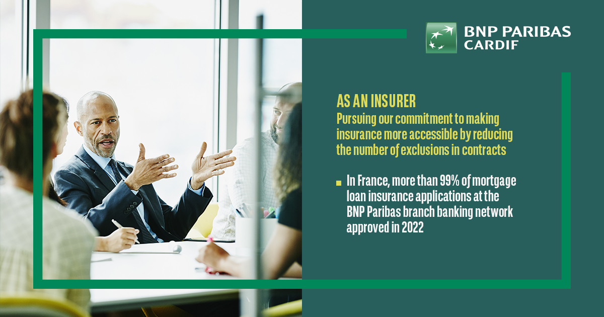 bnpp_cardif's tweet photo. [#BNPPCresults]In accordance with our mission to make insurance more accessible, we strengthened our commitment by reducing the number of exclusions in contracts thanks to our recognized expertise in #actuarial science &amp; #analytics, coupled with advances in #technology &amp; medicine https://t.co/UnHFBP97OU