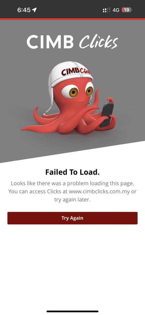 Dany_Viennas's tweet photo. @CIMBNiaga @CIMB_Assists Memanjang error cimb clicks ni macam mana nak buat payment 🥲 https://t.co/XfXxYEXR3d