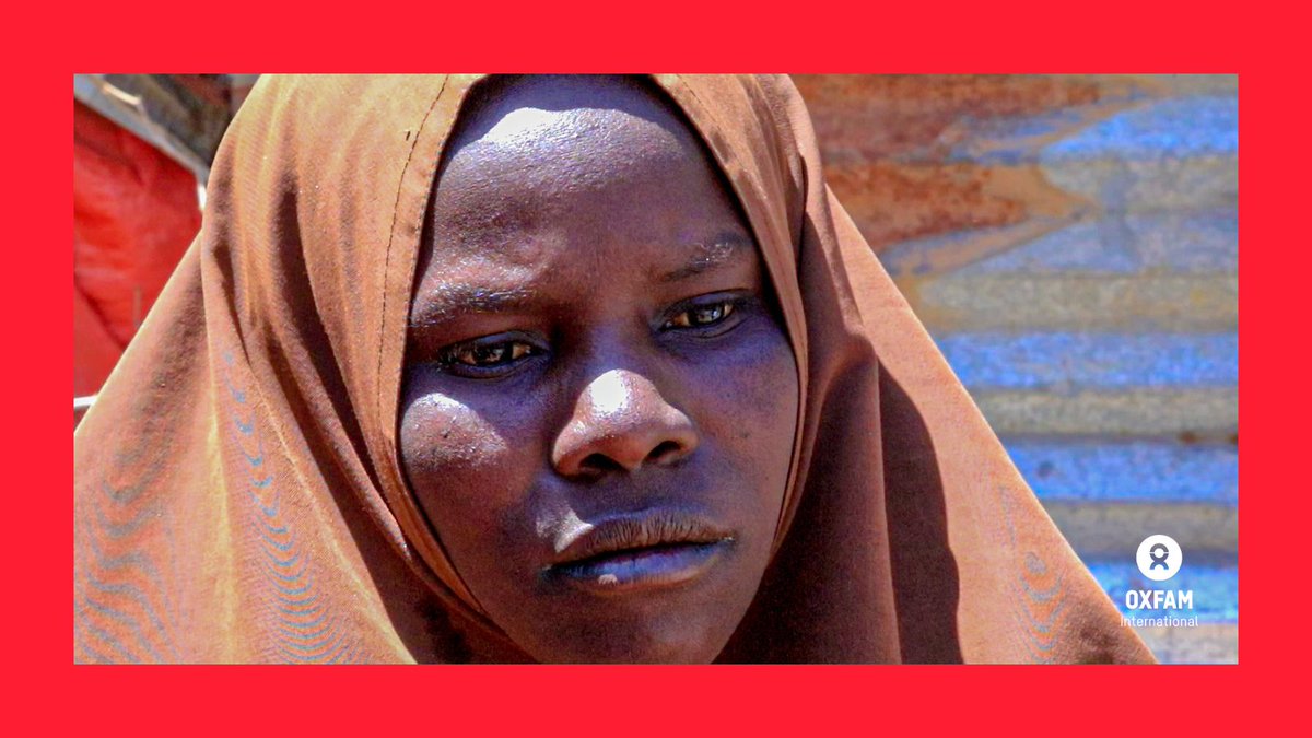 Oxfam's tweet photo. Families in Somalia are struggling to find their next meal due to limited food supplies from below-average rain and floods. Shamso recalls the heartbreak of her child asking for food with no answer.
Donate today: https://t.co/JQLbFWrfjE
#FastingWhileHungry https://t.co/vb2NsXFu0c