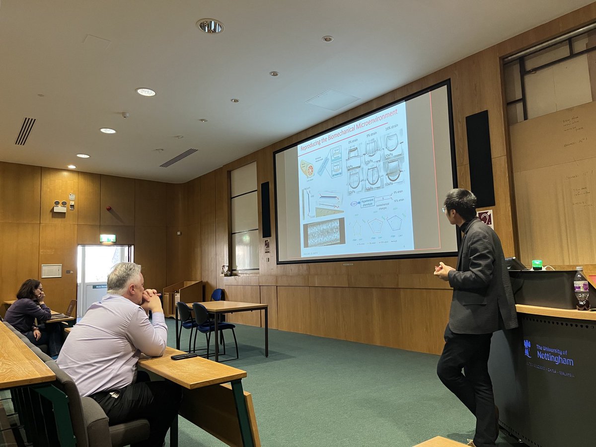 Amir Ghaem-Maghami (@immune_instruct) on Twitter photo Great to host <a href="/shrikezhang/">Y. Shrike Zhang</a> in <a href="/UoNLifeSci/">UoN Life Sciences</a> A great talk on high content tissue models for disease modelling and testing new drugs. Inspiring as usual! Great to host <a href="/shrikezhang/">Y. Shrike Zhang</a> in <a href="/UoNLifeSci/">UoN Life Sciences</a> A great talk on high content tissue models for disease modelling and testing new drugs. Inspiring as usual!