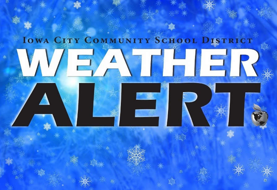 Due to the severe weather predicted for this afternoon, Iowa City Schools will dismiss one hour early on Tuesday, April 4, 2023. There will be no afternoon preschool and all afternoon BASP programs will be closed.