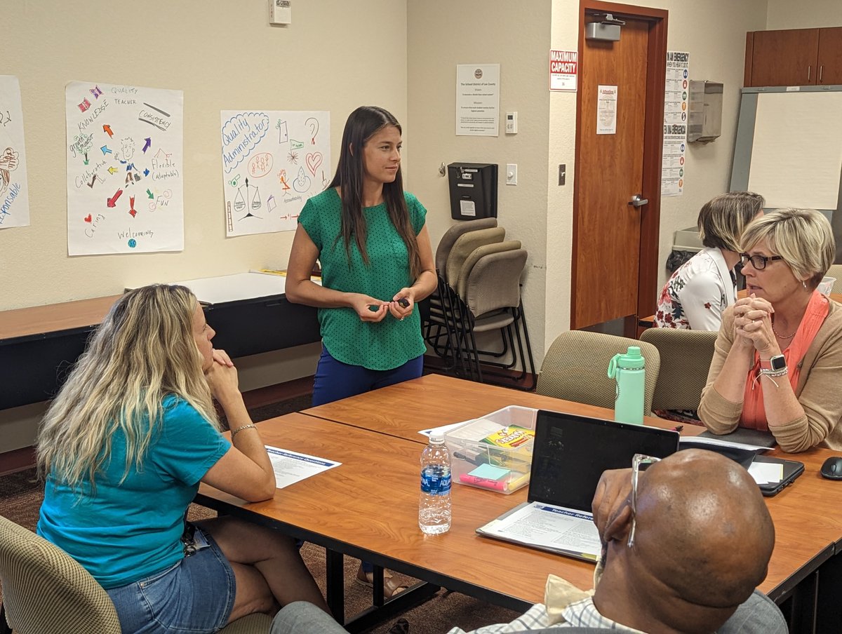 LeadershipSdlc's tweet photo. Part II Let's GOOOOO!๐ฅ Great training last night on using questioning to help students communicate their basic needs and support their decision making. Thank you Jen ๐@VillasElem #LEAD #Deans #BasicNeeds #APbench @LeeSchools https://t.co/4SDZcJBJpj