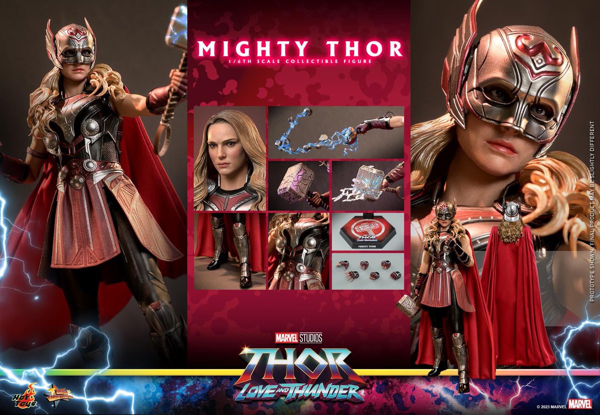 S_U_works's tweet image. 【Update News on 1/6th scale Mighty Thor collectible figure】
#MightyThor #Thor #LoveandThunder
#hottoys #ホットトイズ