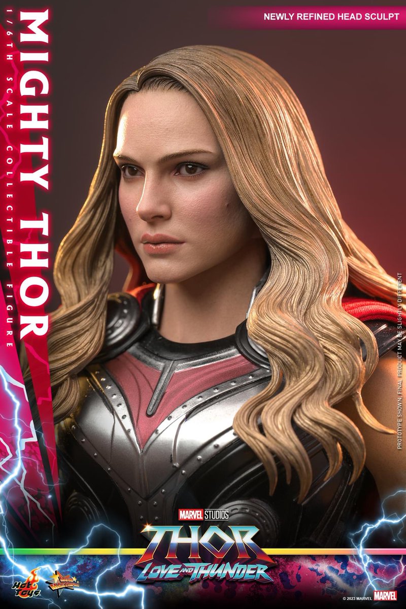 S_U_works's tweet image. 【Update News on 1/6th scale Mighty Thor collectible figure】
#MightyThor #Thor #LoveandThunder
#hottoys #ホットトイズ
