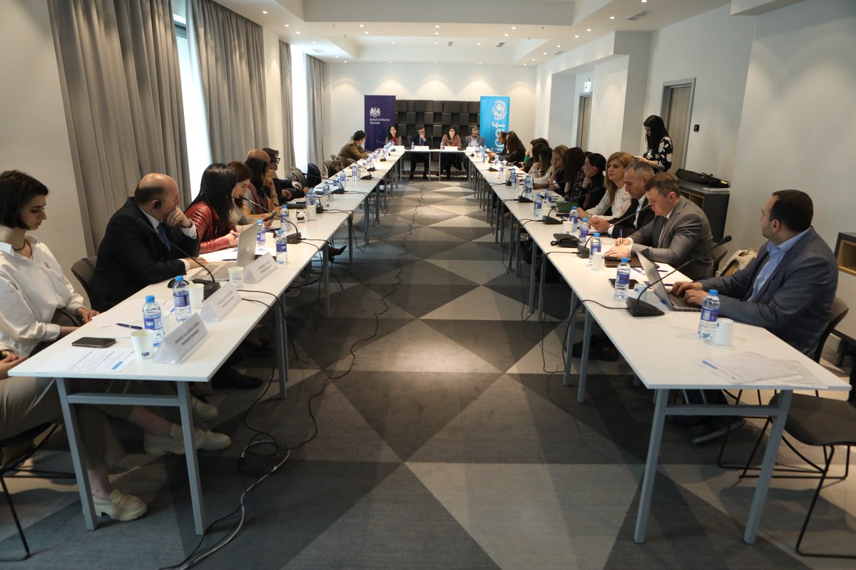 UKinArmenia's tweet image. Deputy Head of Mission Paul Morris attended the #UKCSSF UNICEF presentation on Protection of Children in Digital Environment: &quot;We welcome the commitment of Armenian stakeholders to address cyber threats and ensure safeguarding measure, especially for the most vulnerable.&quot;