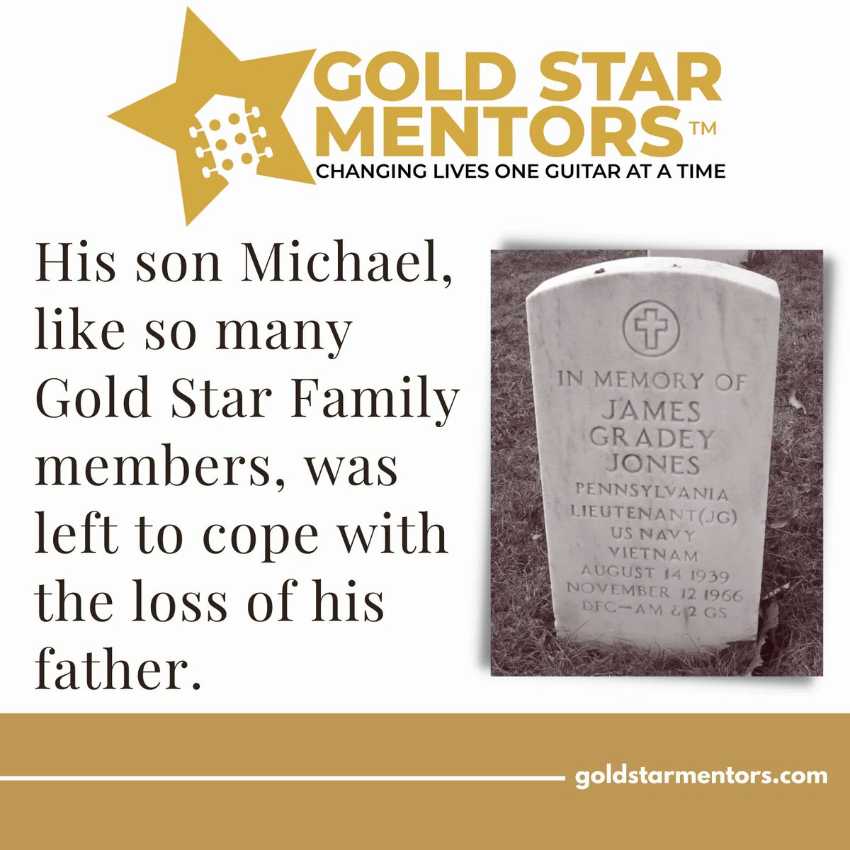 goldstarmentor's tweet photo. Gold Star Mentors, named in honor of those who served and lost teir lives for our country, provides guitars and introductory music lessons to children &amp; young siblings of fallen service members.

#goldstarmentors
#changinglives
#oneguitaratatime https://t.co/c8DFFEr6NJ
