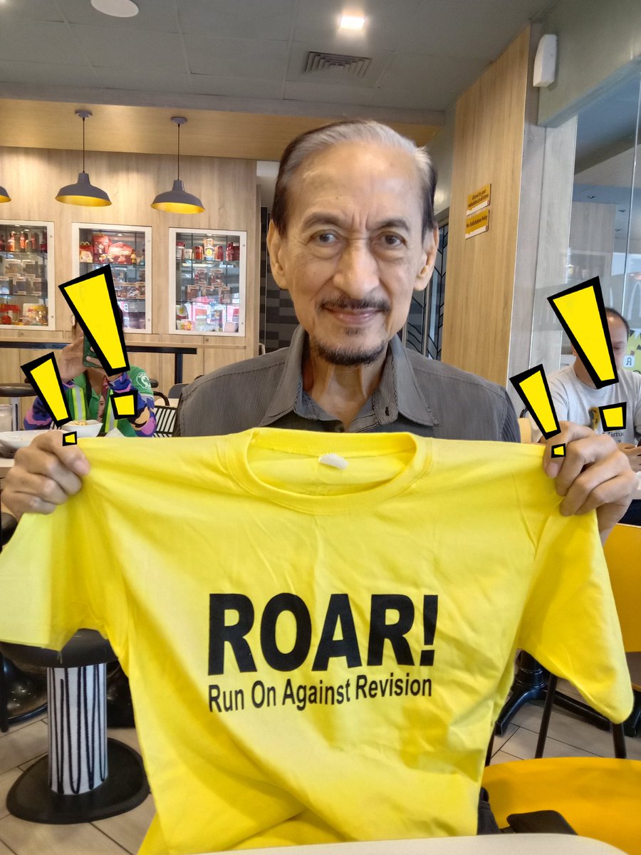 atomphils83's tweet photo. ROAR!
1983-Run On for Aquino & Resignation.
2023-Run On Against Revision
of the constitution & history!
with ATOM co-founder Reli German #Roar2023 #Atom #AugustTwentyOneMovement https://t.co/kUN5kPVb2i