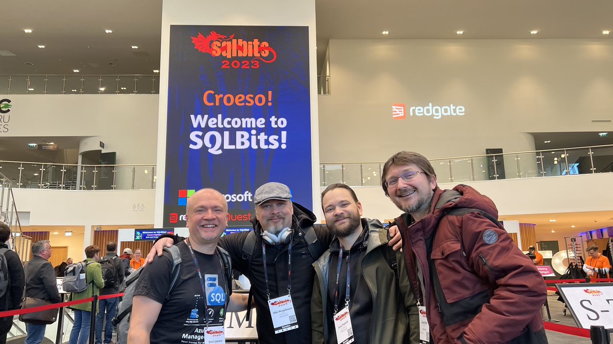 SasaPopovicMSFT's tweet image. A day with Azure SQL Managed Instance
workshop at #SQLBits2023
We've busted some myths,
answered a lot of questions,
and hopefully prepared the interested folks
for the upcoming migrations to #SQLMI.