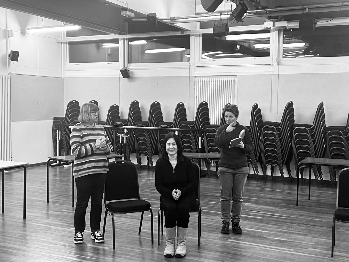 guildplayers's tweet photo. Just a few more rehersals left before opening night! 

Book tickets via https://t.co/umUlv17pWN 

🗓️12 to 15 April 2023
⏰19:30 start
🎟️ £8 per ticket (£6 on Wednesday)
📍The Guild for Lifelong Learning https://t.co/UmDNClxbMZ