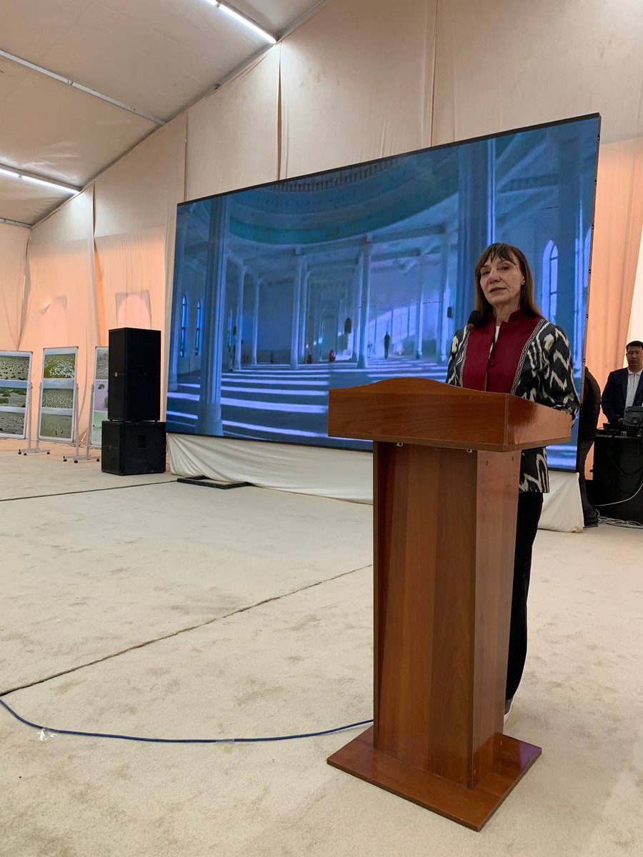 un_uzbekistan's tweet photo. Our team is excited to share our #AralSeaMPHSTF results with international & national partners today in #Muynak! Through inspiring stories of resilience, determination & support, we continue to make a positive impact. Looking forward to collaborating with our partners further. https://t.co/mf7rkAhan4
