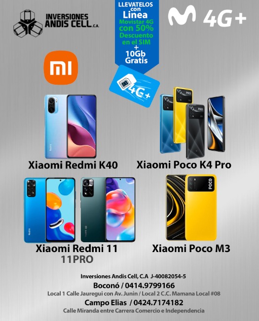 ANDISCELL's tweet image. Super Precios 
Whatsapp 
0414-9799166
de Lunes a Sábado.  Visítanos o Pregunta por Nuestras Formas de Pago y Envíos . ENVIAMOS A TODA VENEZUELA 
#Boconó