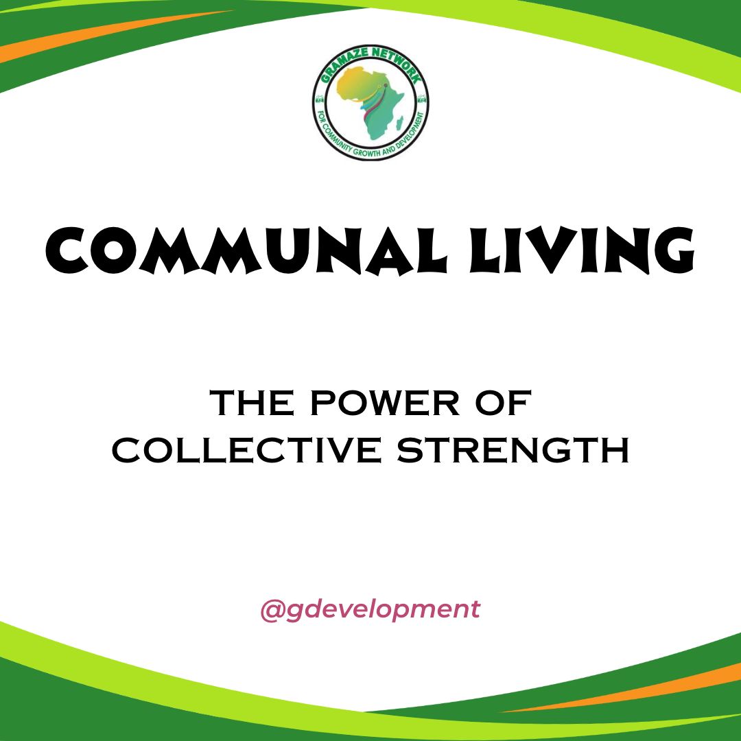 GramazeD's tweet photo. Communal living has the potential to give us, collectively, the strength to move forward. Let's embrace the power of communal living and work together to bring about long-lasting sustainable change! #CollectiveStrength #CommunalLiving #CreatingChange https://t.co/7OfWcKmKYp