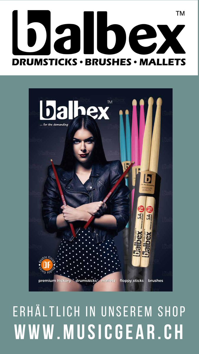 LivaMusic's tweet photo. jetzt erhältlich in der Schweiz bei: https://t.co/G0kIxtml6C

#balbex
#balbexdrumsticks
#drumsticks
#drummer

#drummer #drums #music #drum #drumming #musician #drumlife #rock #guitarist #drummers #drummersofinstagram #drumset #guitar #drummerlife https://t.co/omZQPd9g64