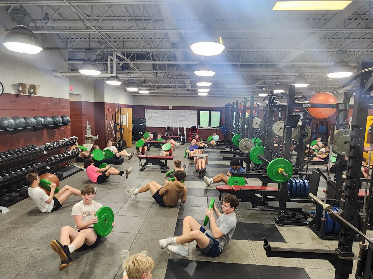 MPFootballPride's tweet photo. Panthers getting that core stronger today! https://t.co/I4d2zl4S0d