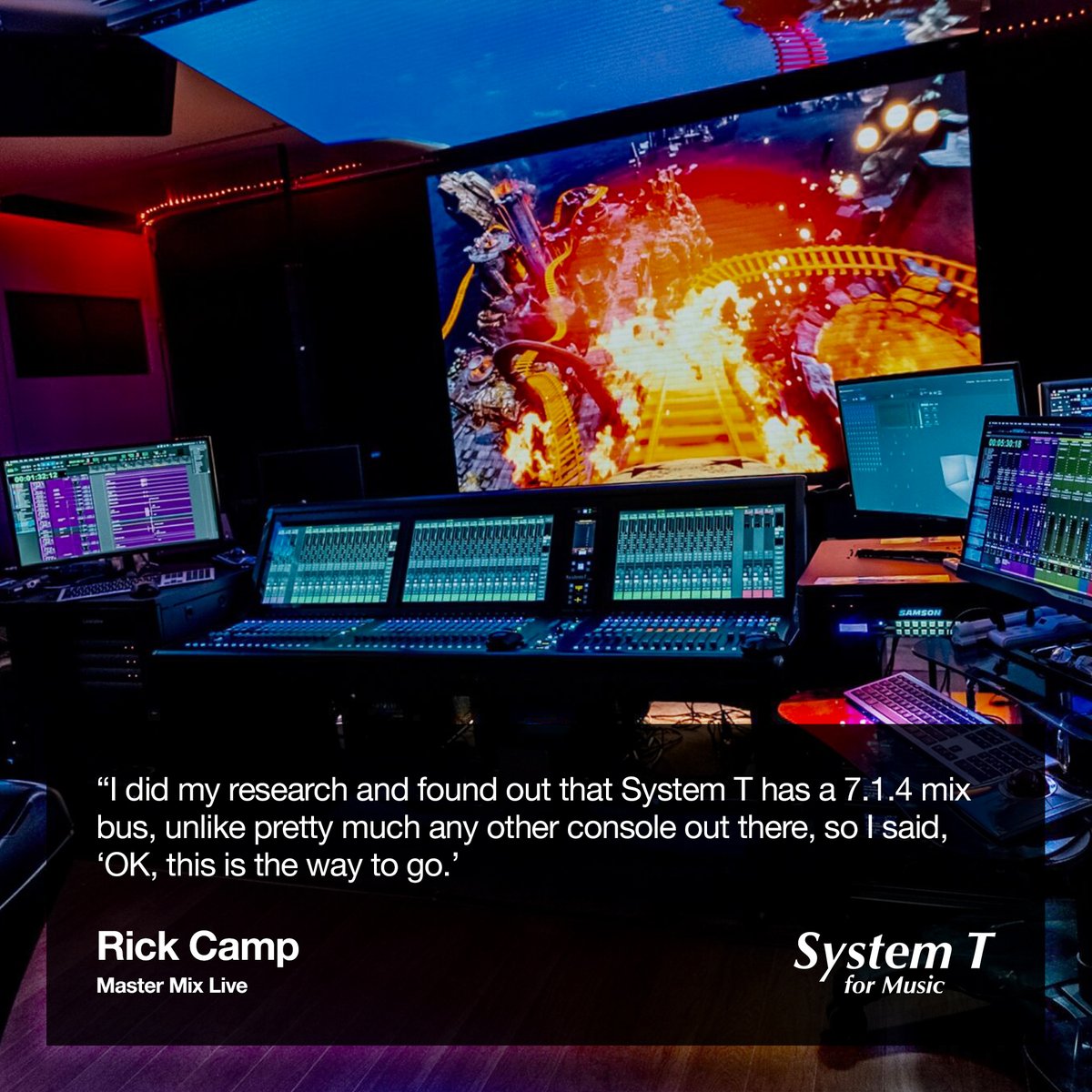 solidstatelogic's tweet photo. Solid State Logic’s next-gen digital music production platform is here.

Introducing System T for Music.

Checkout System T for Music here - https://t.co/90ZBaMg5DY

#SolidStateLogic #SSL #SystemTforMusic #MusicProduction #ImmerisveMusic https://t.co/q77WwyzkPq