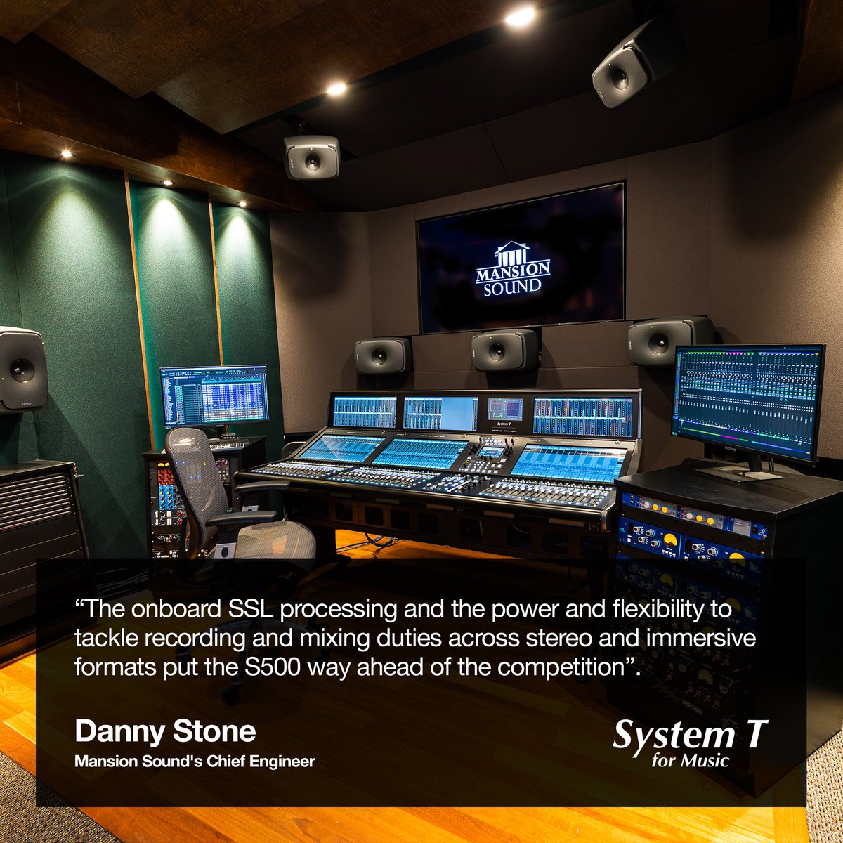 solidstatelogic's tweet photo. Solid State Logic’s next-gen digital music production platform is here.

Introducing System T for Music.

Checkout System T for Music here - https://t.co/90ZBaMg5DY

#SolidStateLogic #SSL #SystemTforMusic #MusicProduction #ImmerisveMusic https://t.co/q77WwyzkPq