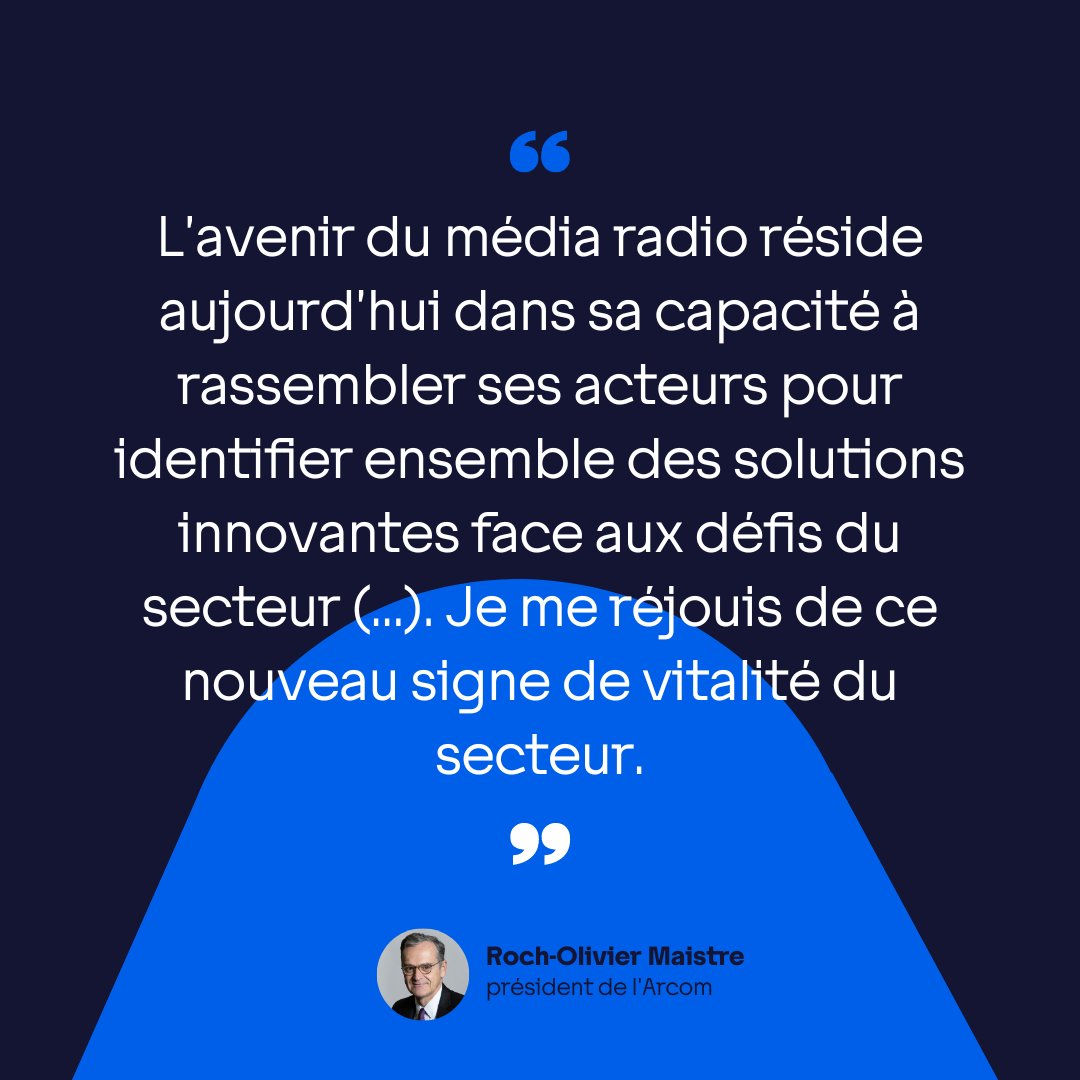 Arcom_fr's tweet photo. 🗨️ Ce mardi, @Romaitre ouvrait l'AG du @Sirti_radio qui rassemble plus de 170 radios écoutées par 8 millions d'auditeurs 🇫🇷. L'occasion d'insister sur la mobilisation des acteurs du secteur pour accompagner les mutations. #DABplus #RadioPlayer #ObsPodcast #LivreBlancRadio https://t.co/nvTMGmAvTI