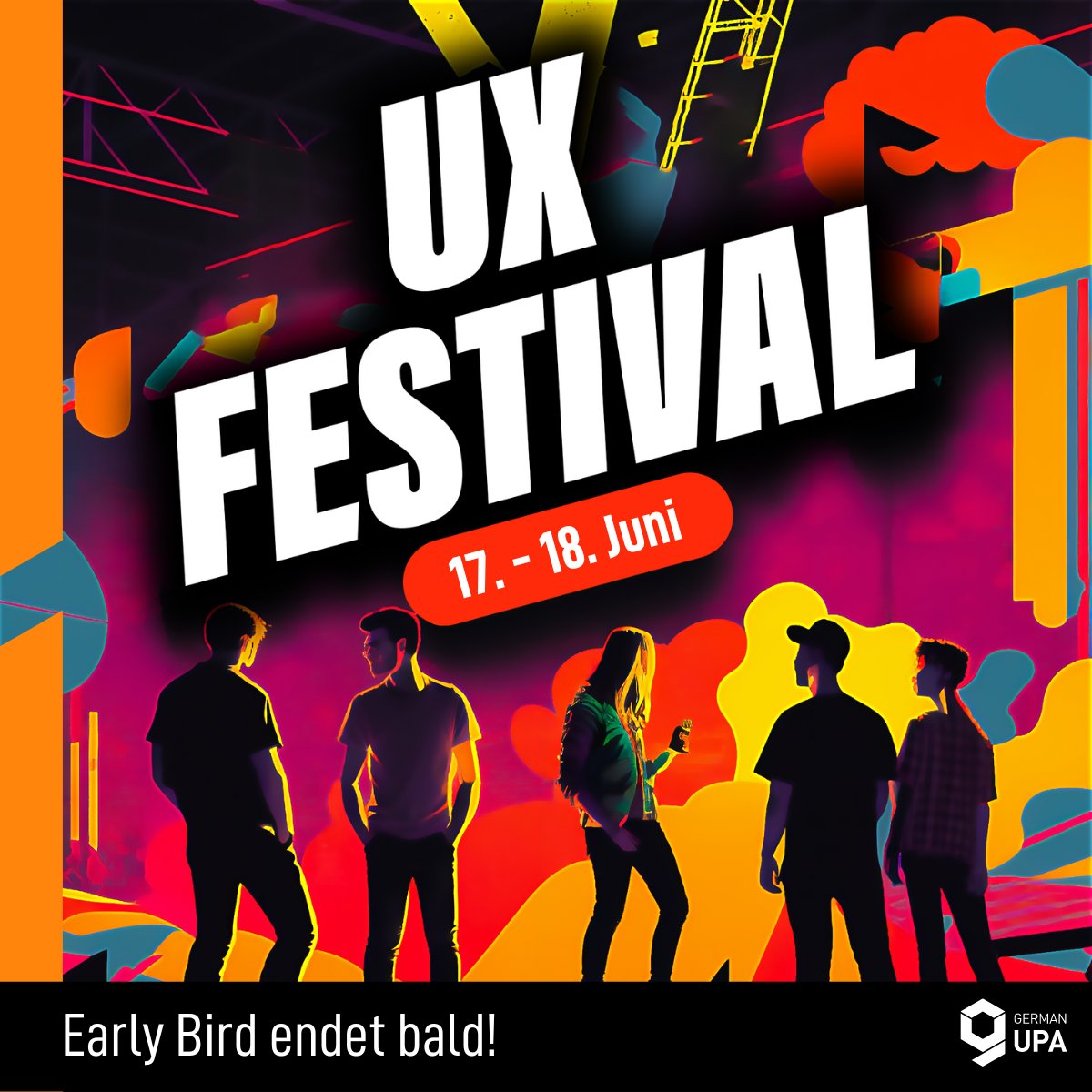 Der Countdown läuft...
germanupa.de/veranstaltunge…
Sichere dir nur noch heute und morgen dein Early Bird Ticket für unser UX Festival. 
Es erwarten dich zahlreiche Vorträge/Workshops/Tutorials/Panels, sowie BarCamp Sessions und ein umfangreiches Rahmenprogramm!

#ux #usability #event