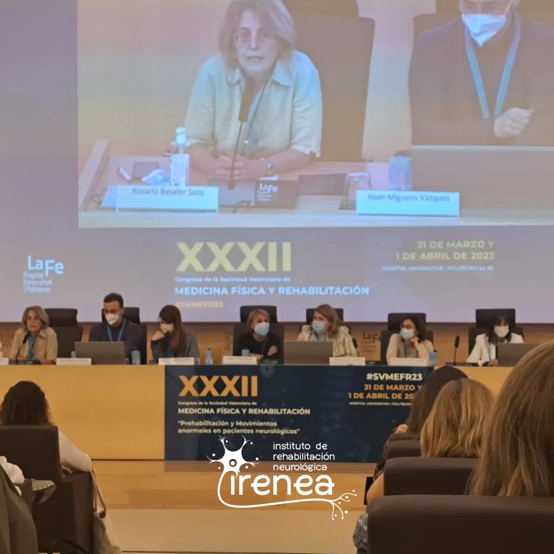 El viernes la Dra. Carolina Colomer, nuestra directora clínica, participó en el XXXII Congreso de la Sociedad Valenciana de Medicina Física y Rehabilitación (<a href="/svmefr/">SVMEFR</a>), dentro de la mesa “Prehabilitación y movimientos anormales en pacientes neurológicos”, exponiendo nuestro uso de