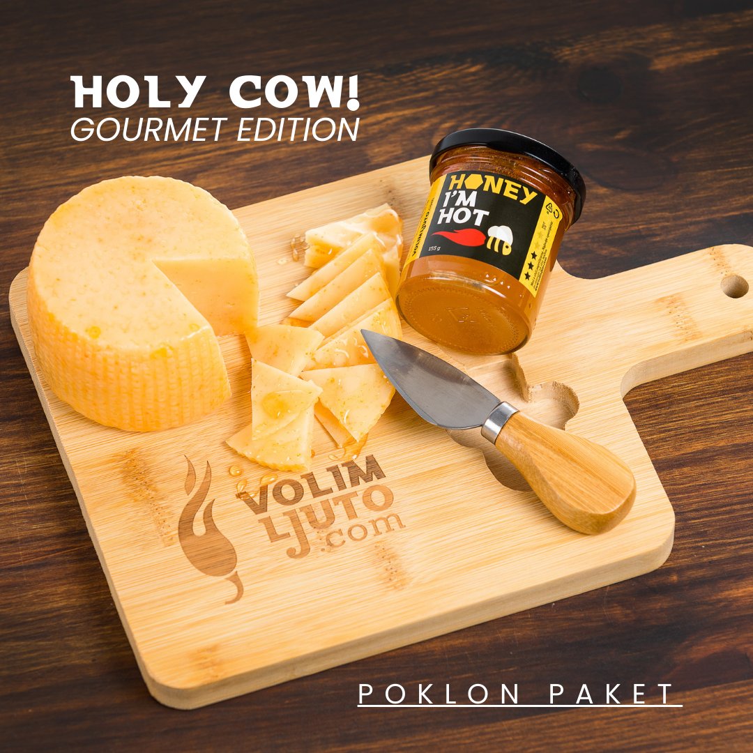 NOVO! Prefini sir koji nam radi sirana Vesna Loborika smo spojili s ljutim medom OPG-a Anđelka Bošković, i upakirali ga u poklon paket s daskom i nožićem za rezanje! 🍯🧀

Pogledajte na webshopu: loom.ly/5ffQWV8