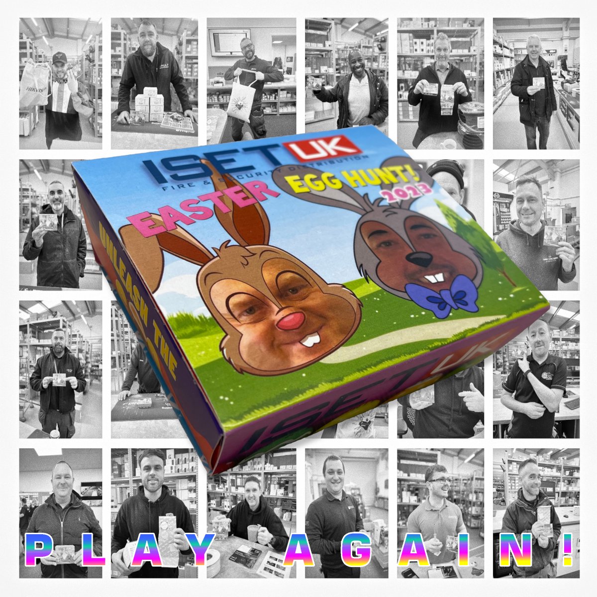 ISET_UKFSD's tweet photo. EVER SO NICE, WE'RE PLAYING IT TWICE!!!
We're giving you another chance to join the fun of our EASTER EGG HUNT 2023! 
Simply place an order with us for £100ex.vat or over for your SECOND CHANCE to hunt for more prizes. https://t.co/LyZelfFeA3