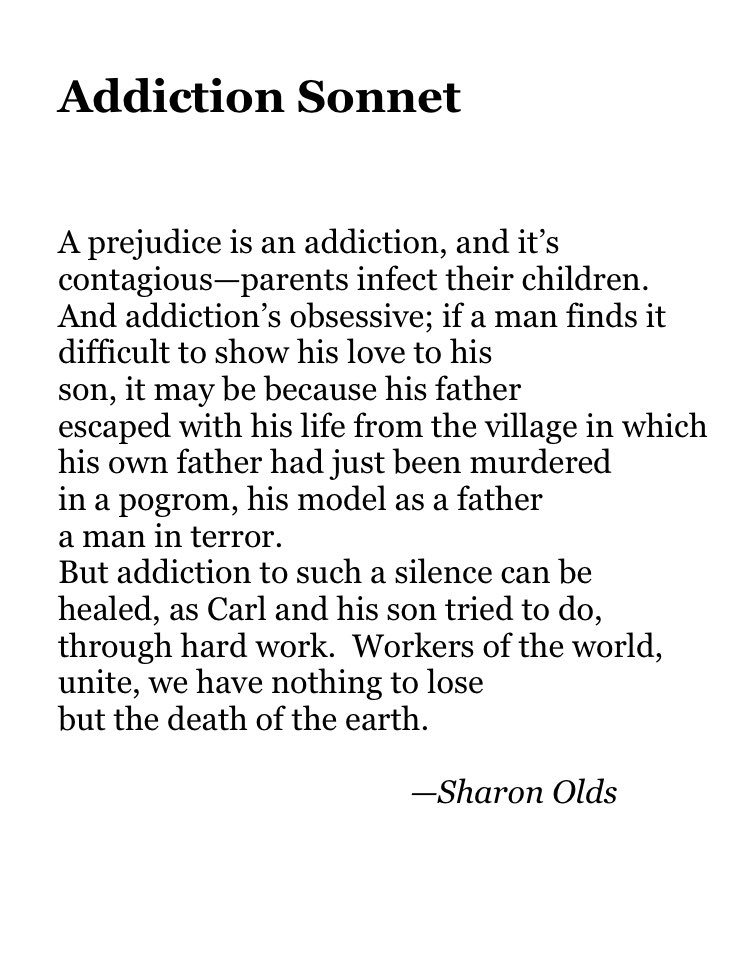 Joseph_Fasano_'s tweet photo. Today's Poetry Thread: INHERITANCE

The turn at the end of this poem is everything.  Feel free to add poems. https://t.co/fqKpOt7brT