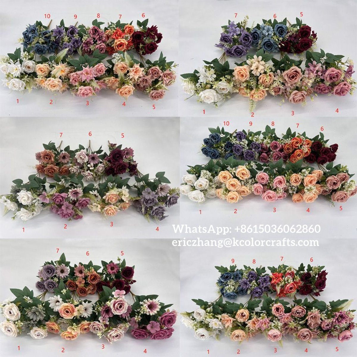 frederic_zhang's tweet image. #factorywholesale #artificialflowers #silkflowers #flowerbush #artificialfloral