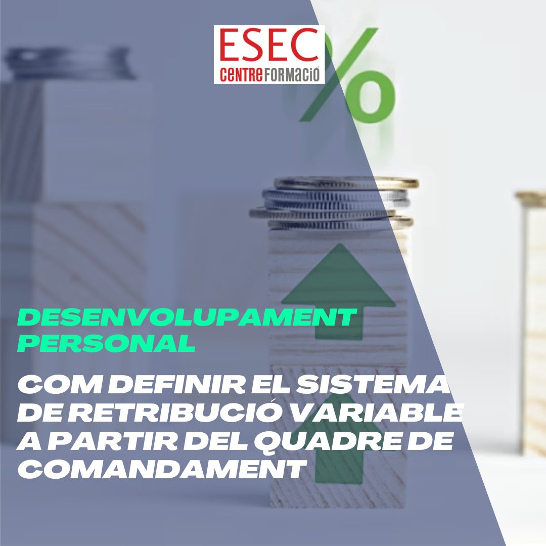 ESEC_Formacio's tweet image. A partir dels indicadors del Quadre de Comandament es pot dissenyar un sistema de retribució variable 
bit.ly/RetribVariQC
#retribucióvariable #retribuciónvariable