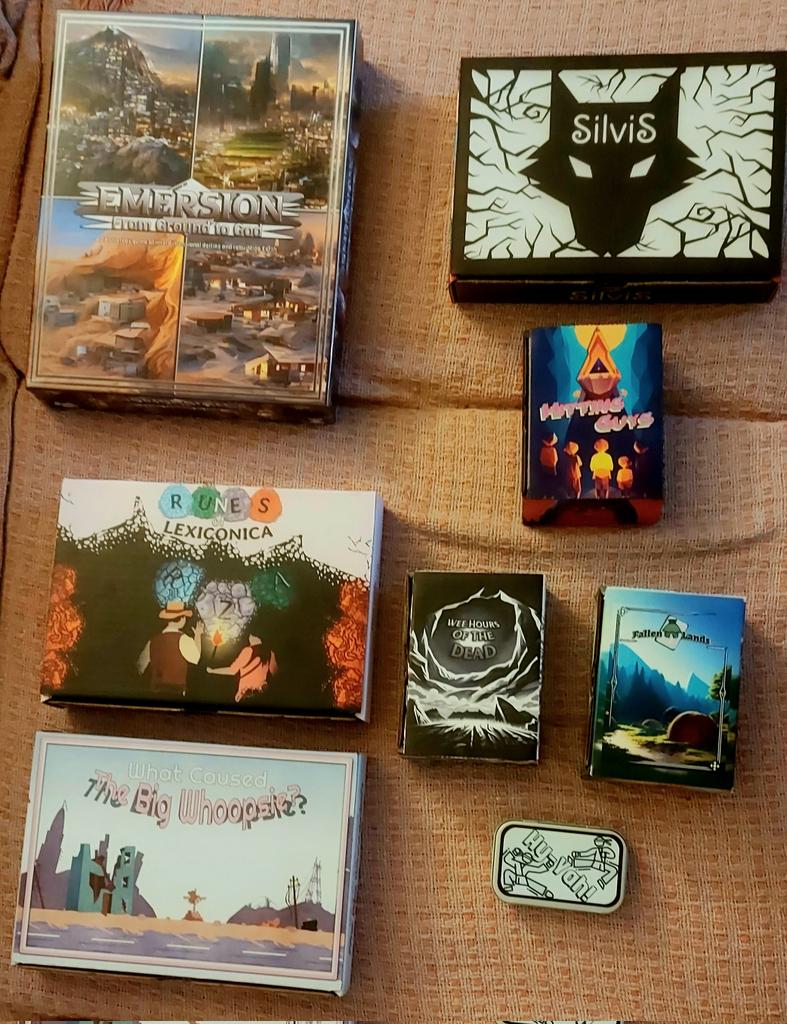 Pacman_Ownage's tweet photo. I finally have my prototype board games I have been working on over the past 4 years delivered. I'm officially a nerd. It's been almost 10 years since my first was published. https://t.co/laNnGXeC54